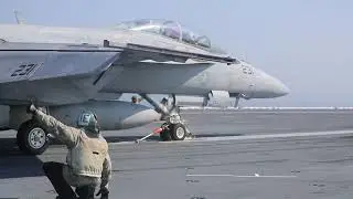 USS Gerald R. Ford Flight Deck and Carrier Qualifications