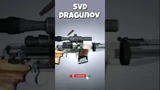 How Does the SVD Dragunov sniper Work? | 3D Gun Mechanism Animation