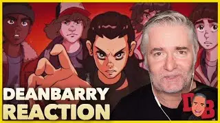 If Stranger Things was an 80s Anime REACTION