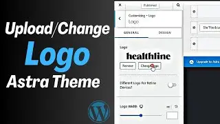 Change your WordPress logo in seconds! Astra theme tutorial