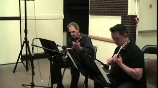 Aaron and Mark  of the New York Ukulele School perform Bach's 