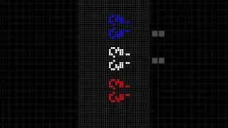 Game of life - three spaceships flying #gameoflife #python #evolution #fun