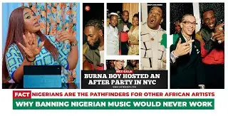 Why Banning Nigerian 🇳🇬 Music Would NEVER Work.