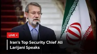 Secretary of Iran&rsquo;s Supreme NSC Ali Larijani Holds Press Conference After Meeting Speaker | AC1E
