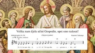 Velika nam djela učini Gospodin, opet smo radosni (Ps 126)