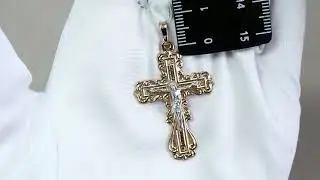 Золотая подвеска AQUAMARINE 10236