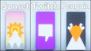Minecraft: 7 Cool Banner Designs #7 (Tutorial)