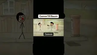 Cartoon vs. Reality &bull; #reupload #cartoonvsreality #memes #shorts