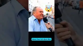 Opa rastet aus &uuml;ber KI! 😡 | KI-Interview gone wild #shorts #funny #lustig #ai
