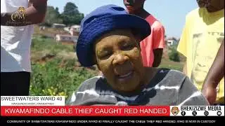 Usizi luzwa olunye e Sweetwaters ka Ward40 umphakathi ukhala ezimathosi.