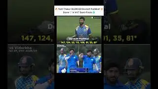 😱The Moment Yash Thakur SHOCKED India! 🤫 | Padikkal&rsquo;s Dream Run Ends#cricketshorts #cricket#rcb#csk