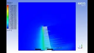 The Design -  Analysis of Turbulent Air Flow Over Monument | Ansys Fluent