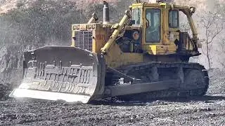 Beml BD155, Amazing bulldozer pushing coal,coal mines,February 3