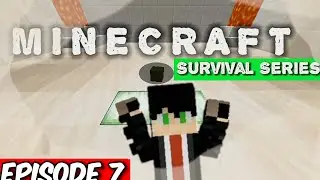 I make food farm in small town in Minecraft 😄