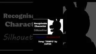 Recognisable Character Silhouettes Animation #animation