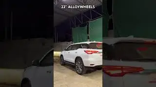 TOYOTA FORTUNER 22INCH  ALLOY WHEELS #toyotafortuner #alloywheels