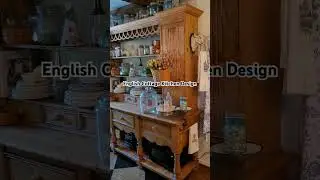 English Cottage Kitchen Design 🌸⚘️//Lady Butterbug Home #vintagedesign #homedecor #kitchen
