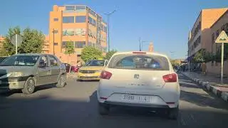 Driving through Marrakech new town. #8k #marrakech #morocco
