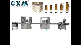 CX-GFJ Vial powder filling production line crimped cap type