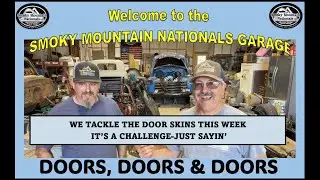 51' CHEVY TRUCK DOOR SKIN REPAIR