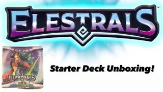 Elestrals Starter Deck Unboxing! Centaurbor Edition
