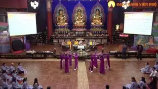 Múa dâng hoa cúng dường Phật đản 2017 (PL 2561)