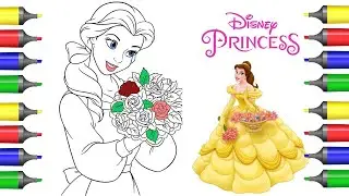 Disney Princess Belle coloring page