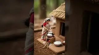 So Relaxing Miniature Rice Cooking ASMR 🍚#miniaturecooking #minimudkitchen