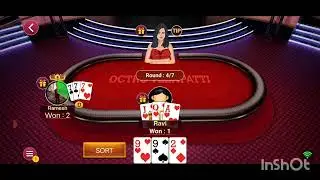 500K chips 6 Patti game last 4,4,9 card.#game #gaming 