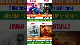 Kantara chapter 1 vs Pushpa 2 vs Jawan vs Devara | Box Office Collection Comparison | #leo #kantara