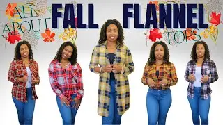2020 FALL FLANNELS TRY ON HAUL | BUDGET FRIENDLY | SHONTAY HARRELL