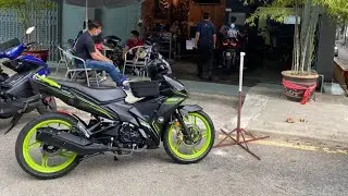 HARINI KITA UJI SYM VF3i LE ATAS DYNOJET