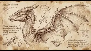 Reading the Lost Bestiary in Da Vinci's Workshop 🕯️ 1 Hour Fantasy Ambient Music (Study, Focus, D&D)