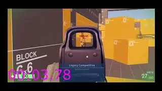 Legacy Comp Fastest WR  | 01:01.28 Roblox Arsenal