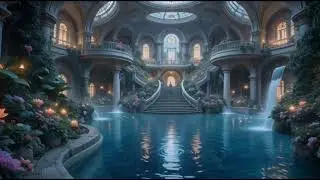 A Dreamlike Cosmic Mansion ✨ Ethereal Fantasy Ambience for Relaxation & Escape