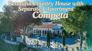 Beautiful Country House with Separated Apartment and Views of the Villages of C&oacute;mpeta, M&aacute;laga