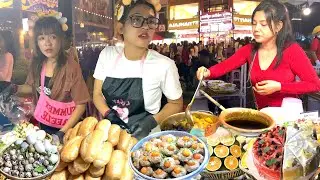 FANTASTIC! Cambodian Street Food Tour 2026 - Bread, Egg, Khmer Noodle, Cake, ​Sichuan Soup & More