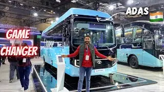 भारत🇮🇳में बनी Adas वाली Electric Bus🔥- New Tata Ultra Ev 9 Review👌🏻| Dekhiye kya hai khaas