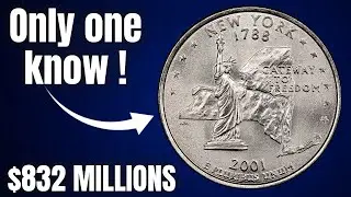Rare 2001 New York State Quarter | 1788&ndash;2001 USA Coin &ndash; Value, History & Hidden Details!