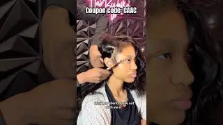 Blend Leave Out Tutorial💗Versatile Side Part Sew In Weave | Edges Laid Tutorial Ft.#ulahair
