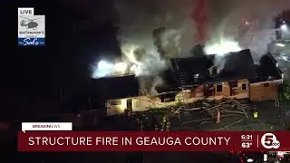 Geauga County fire