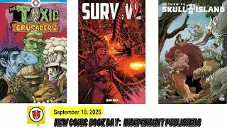 NEW COMIC BOOKS FROM INDEPENDENT COMICS ARRIVING ON SEPTEMBER 10, 2025.
