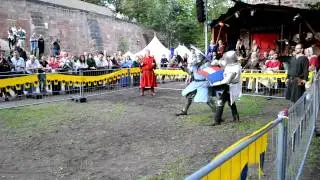 Vollkontakt, Schwertkampf, N&uuml;rnberg 2011, Tucher Spectakulum
