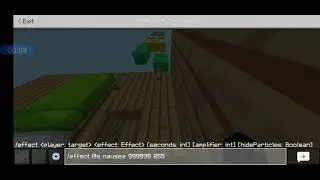 minecraft pe parkour with nausea effect @dream  can't even do this on mobile