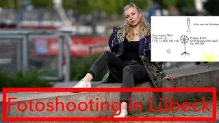 Fotoshooting in Lübeck mit Infos zur Lichtsetzung und Exif-Daten. Outdoorshooting mit Blitz.