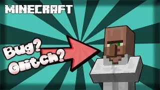 MINECRAFT | Strange Villager Glitch Bug!