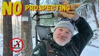 What are the rules about prospecting in VT and walking up the river