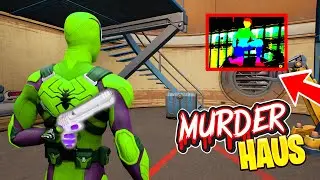 1000 IQ BEI NACHTS im MURDER HAUS 2.0 in Fortnite mit @odumanpique