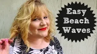 Easy Beach Waves (for almost any length hair) Tutorial | 2 Real Chicks