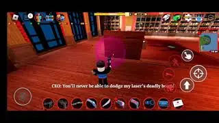How to defeat the CEO on mansion in roblox jailbreak for android/mobile for new people.